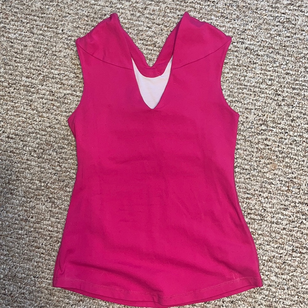 vintage pink Lululemon tank top